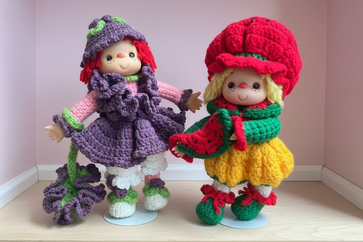 Hand Crocheted Doll