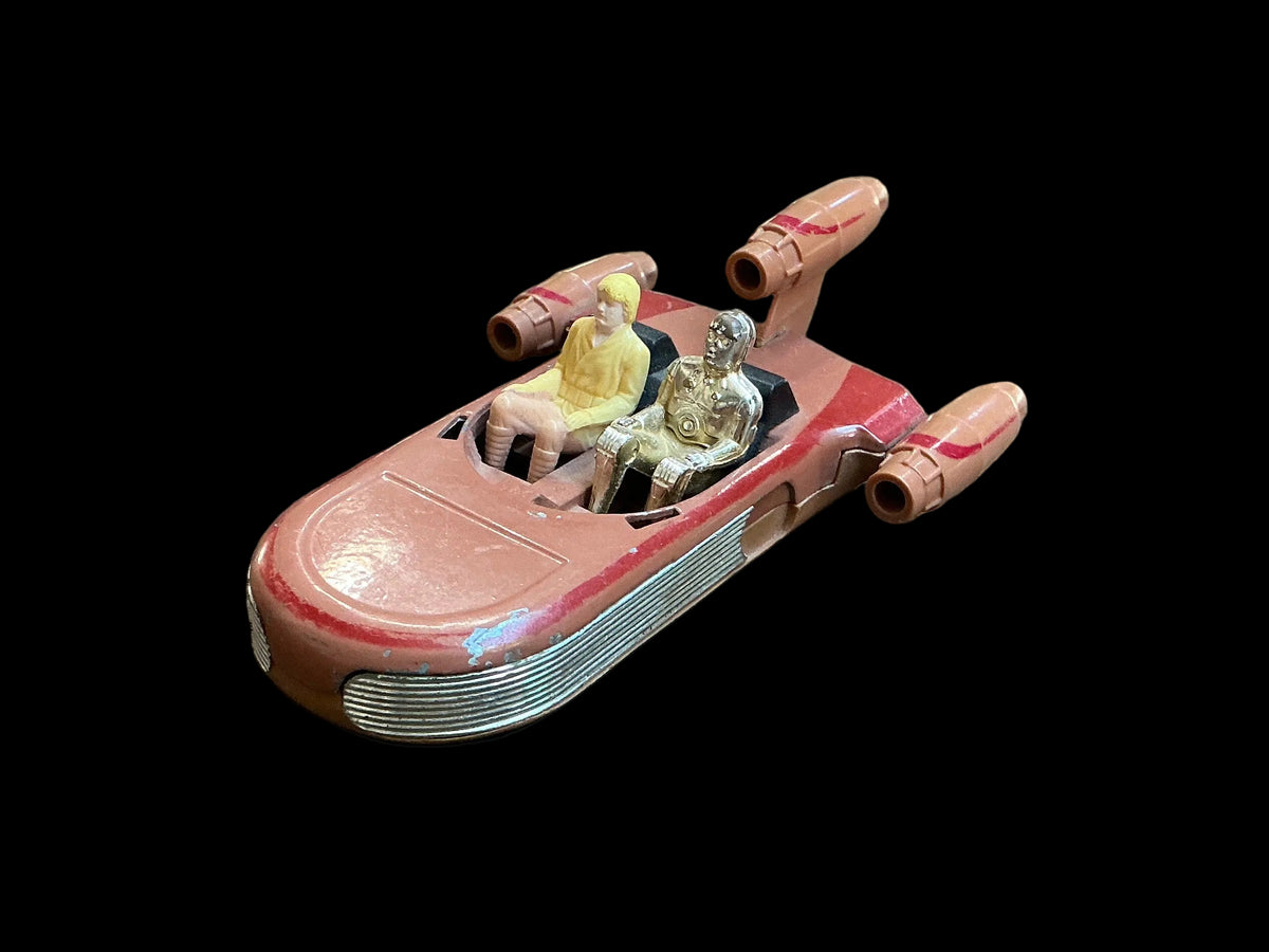 Star Wars Luke Skywalker and C-3PO Landspeeder Toy