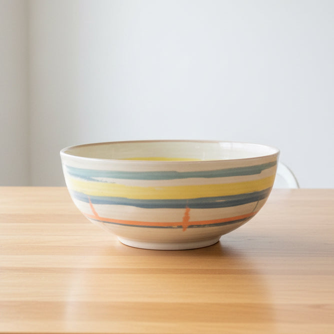 Spirit Creek Design Large Multicolored Bowl
