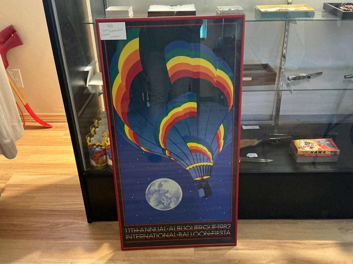 Hot Air Balloon Print 1982