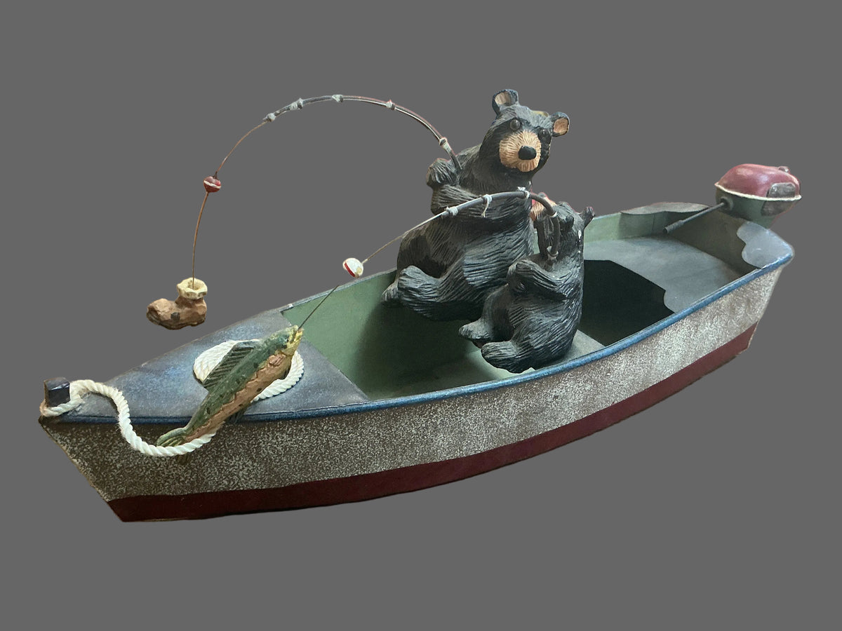 Bears Gone Fishin’ Decorative Piece