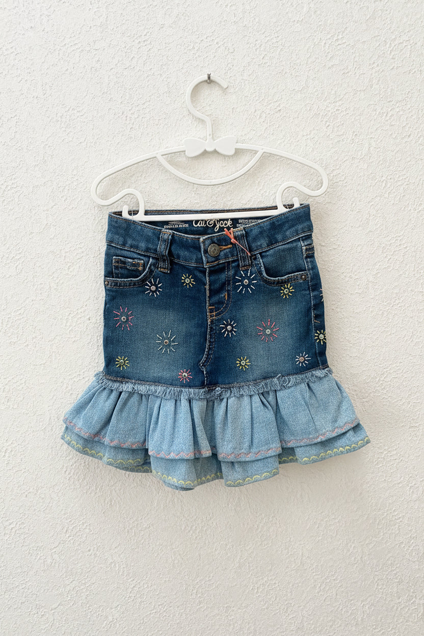 “Sparkler” w ruffle size 18m Child Skirt