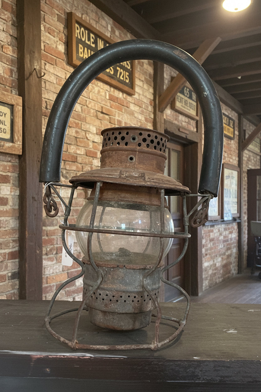 1911-1922 Vintage Rail Road Lantern