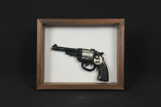 1938 Dick Tracy Sheet Metal Pop Gun
