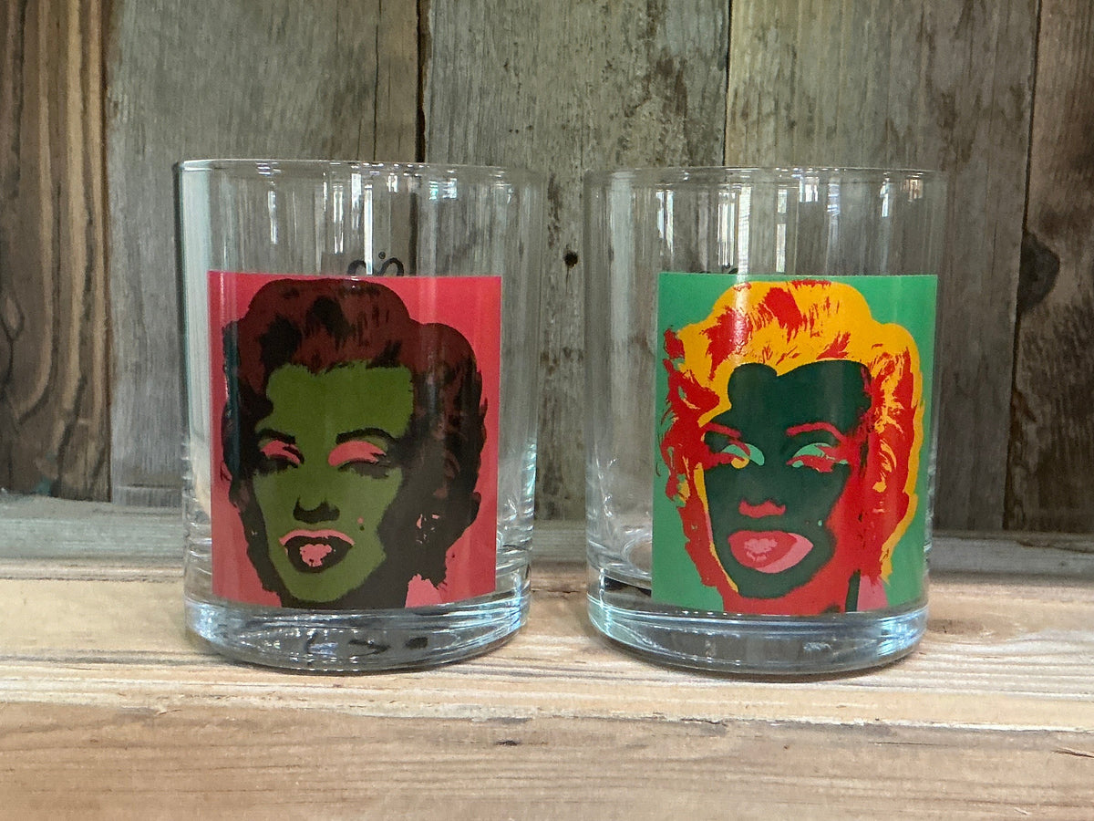 Marilyn Pop Art Rocks Glasses