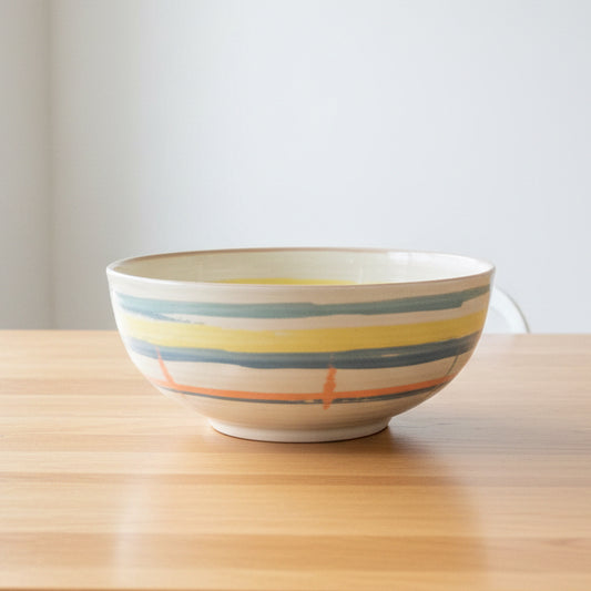 Spirit Creek Design Large Multicolored Bowl