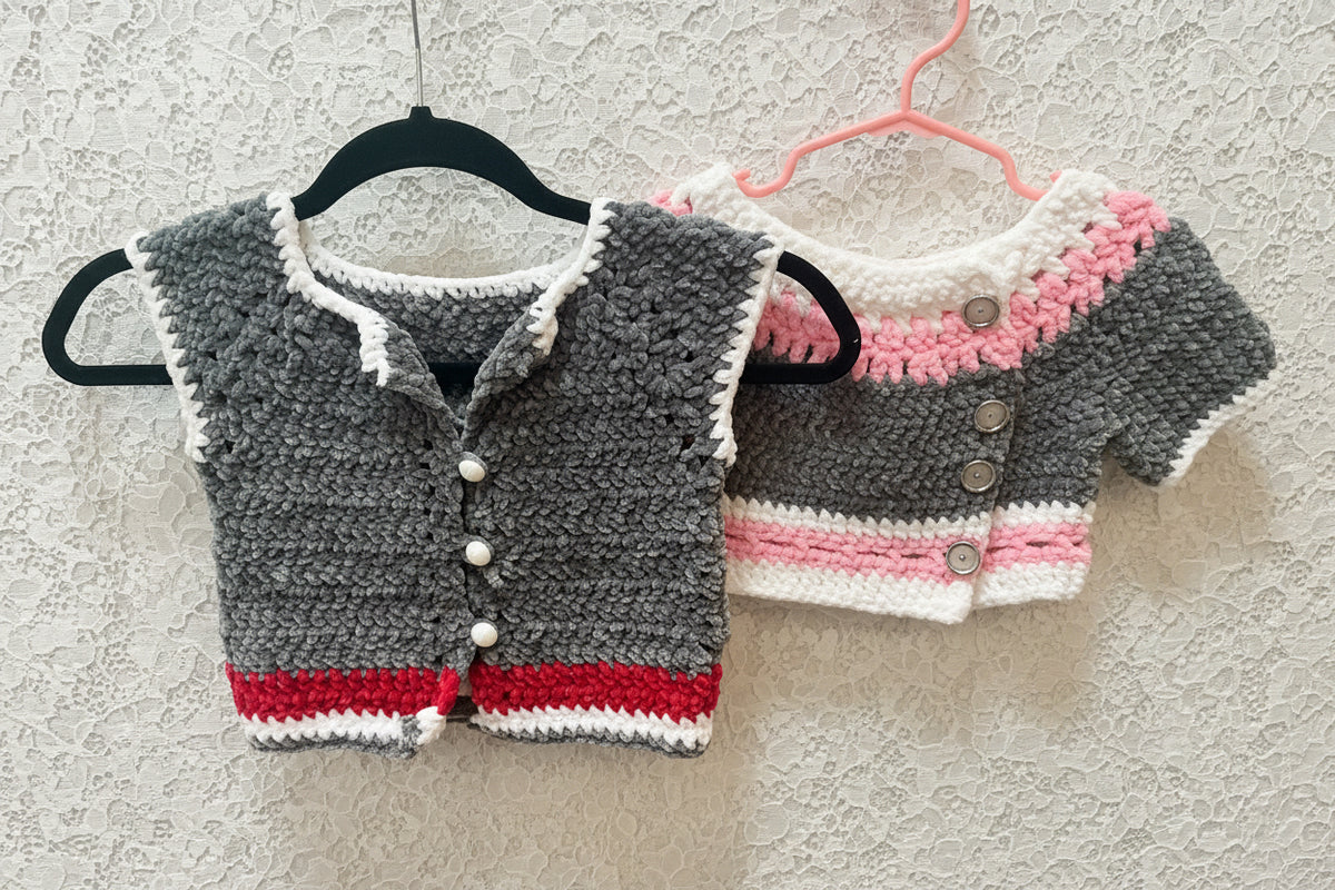Child Crochet Cardigan