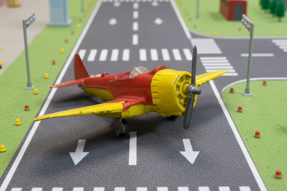Hubley Die Cast Tin Plane Toy