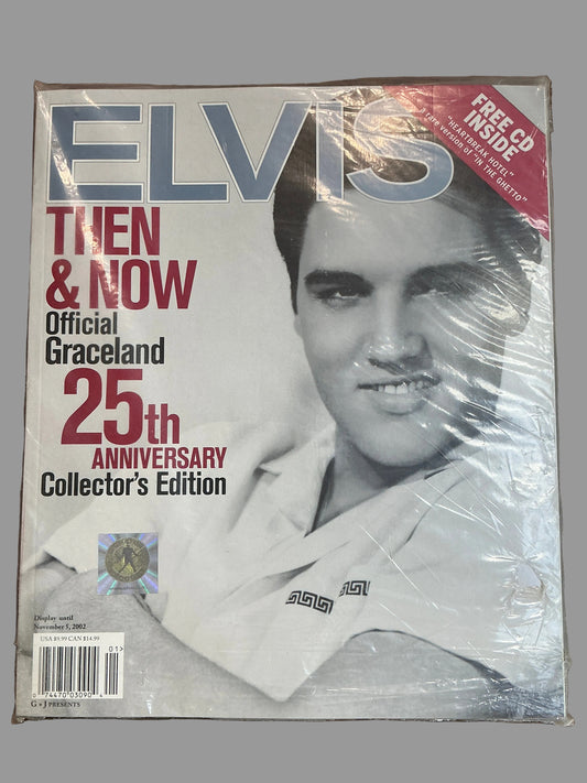 Elvis 25th Anniversary Book with Original CD
