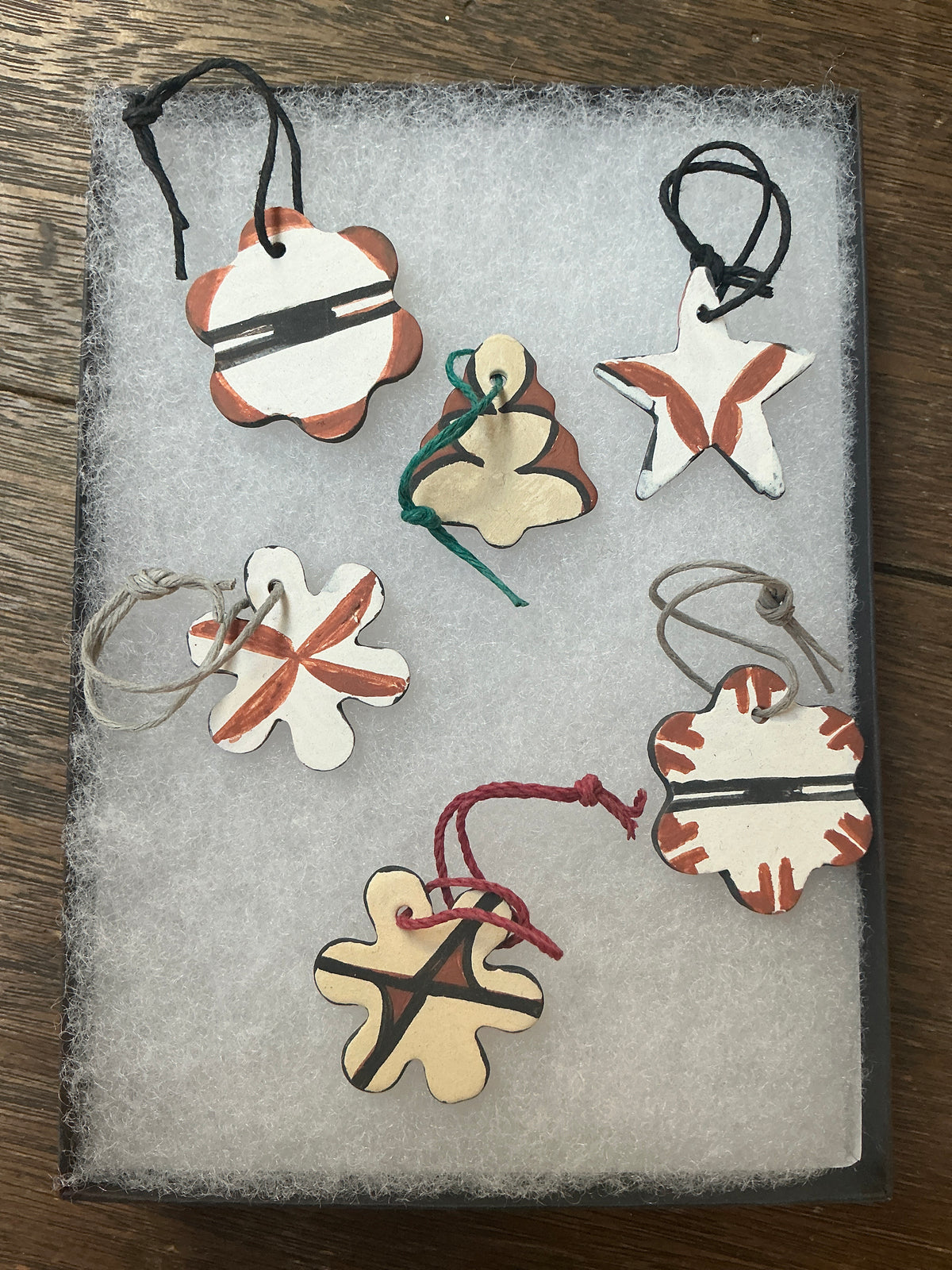 Painted Ceramic Ornaments