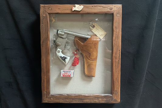 Hubley Smoking Tex Cap Pistol