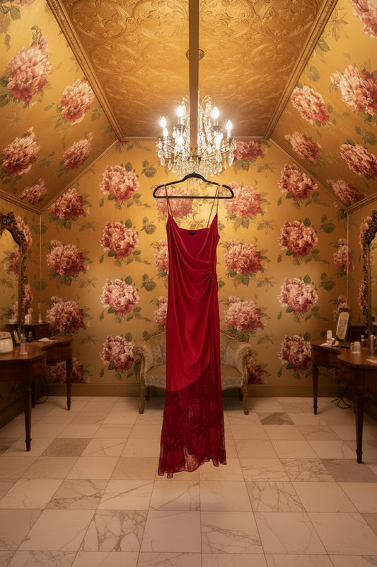 Red Evening Gown