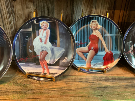 Marilyn Monroe Commemorative Plates