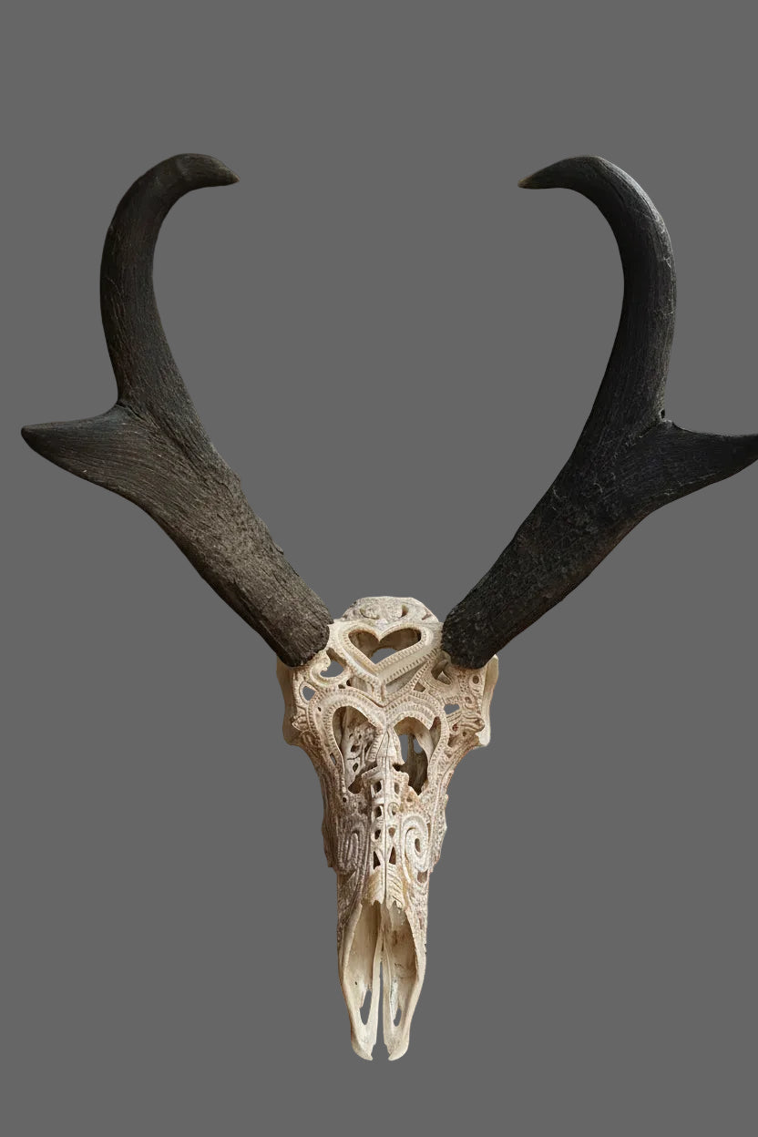 Dale Aubuchon Antelope Skull