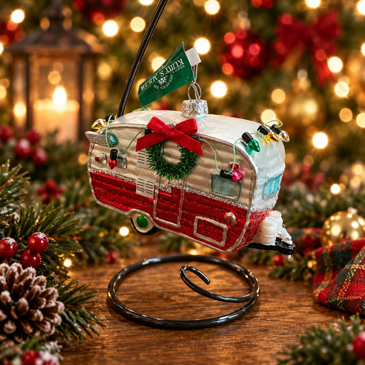 Camper Trailer Christmas Ornament