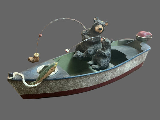 Bears Gone Fishin’ Decorative Piece
