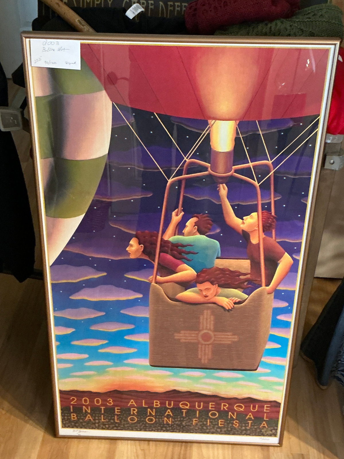 Hot Air Balloon Print 2003