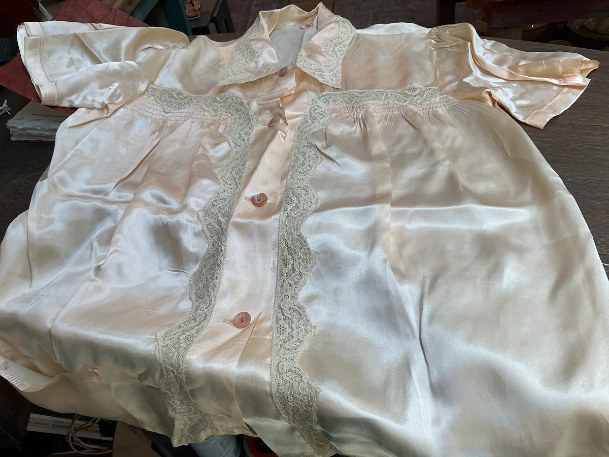 Peach PJ Top 1940’S